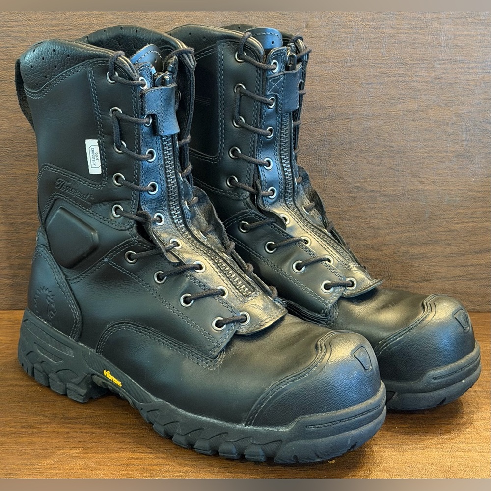 Lion Men’s Fire Boots By Thorogood 804-6379 EMS/Wildland Fire—SZ 10W (Wide) EUC